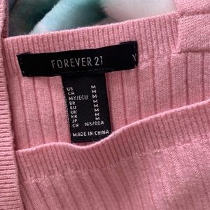 long sleeve cropped sweater